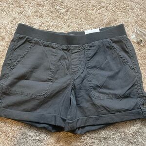 NWT Sonoma Knit Waist Pull On Utility Shorts